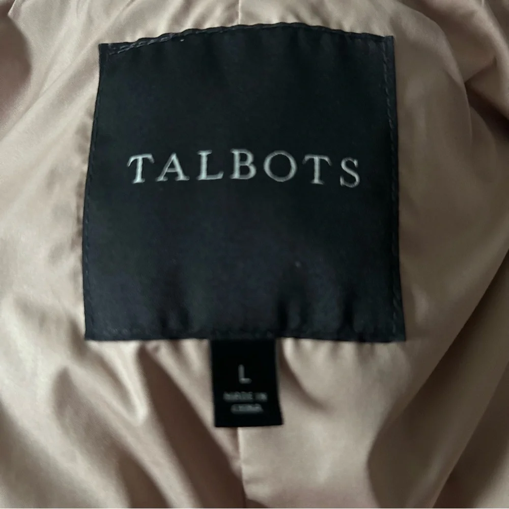 Talbots Ladies Quilted Puffer Vest - Size: L - Picture 3 of 4